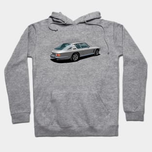 Jensen Interceptor III in silver Hoodie